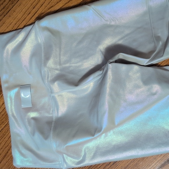 ZYIA Active - Rainbow Unicorn Metallic Color Shift Leggings - Picture 2 of 4